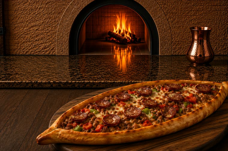 Karışık pide: kıymalı, kaşarlı, sucuklu