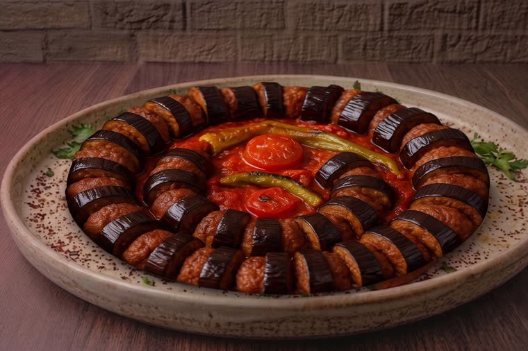 Patlıcanlı kebap